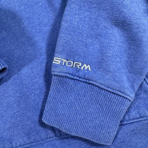 Men Under Armour Activwear Gym Casual Pullover STORM Hoodie‎ Royal Blue Small - Picture 2 of 8